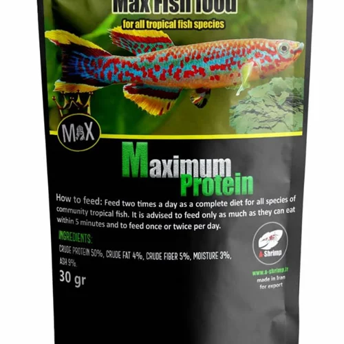 maximum protein غذای ماکسیمم پروتئین ای شریمپ