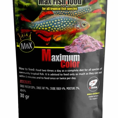 maximum color غذای ماکسیمم کالر