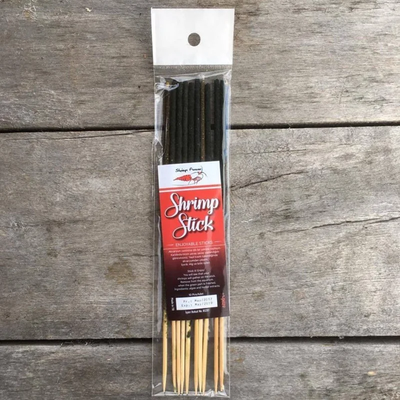 Algea Shrimp Sticks Shrimps forever استیک چوبی جلبکی شریمپ