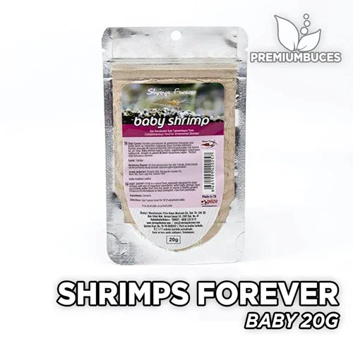 Baby Shrimp غذای بی شریمپ میگو فوراور