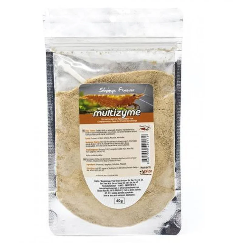 Multizyme Shrimps forever غذای مولتی زیم شریمپ فوراور